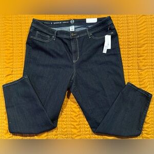 Women's Dress Barn Dark Blue Jeans